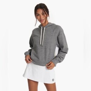 Vuori Gray Colorblock Hoodie Sweatshirt